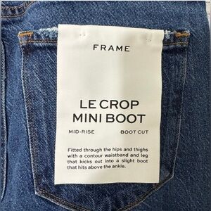 FRAME  New LE CROP MINI BOOT